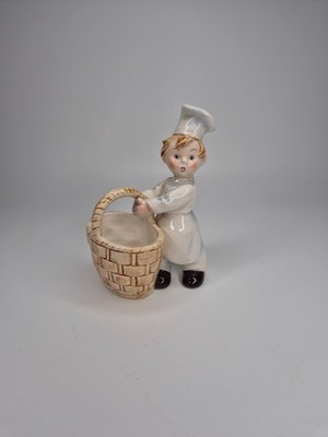 GOEBEL FIGUR Modell KF 58 Bäckersjunge Sammlerstück Porzellan Küche Deko