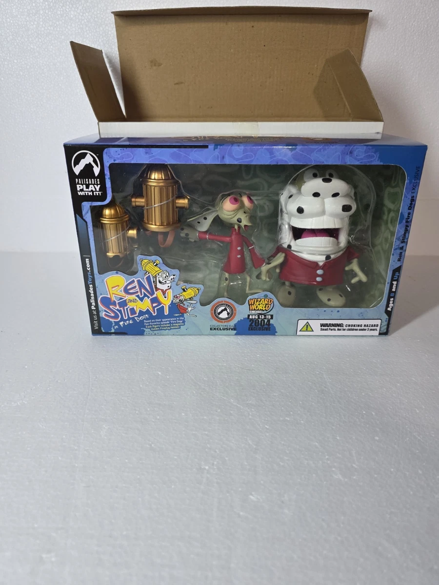 Ren & Stimpy Cartoon & TV Character Action Figures with Vintage