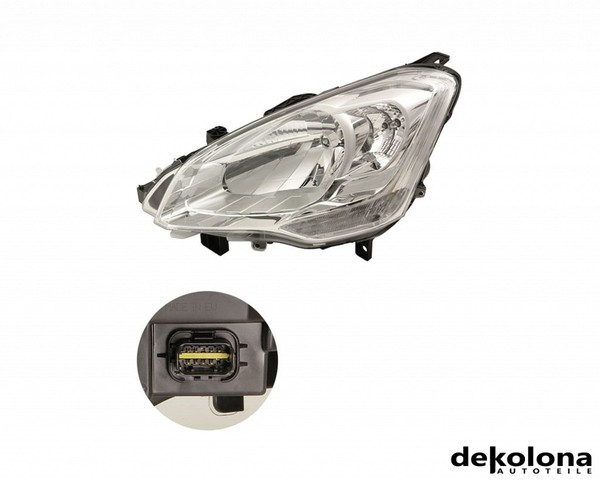 Hauptscheinwerfer Links Vorne FüR Peugeot, CitroëN Berlingo Multispace 08-25-image