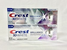 Set of 2 Crest 3D White Brilliance Vibrant Toothpaste - Peppermint - 4.6oz 0.98 per gallon