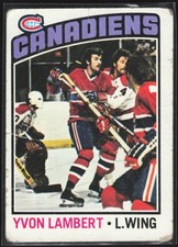 1976-77 Topps Yvon Lambert #232 AG