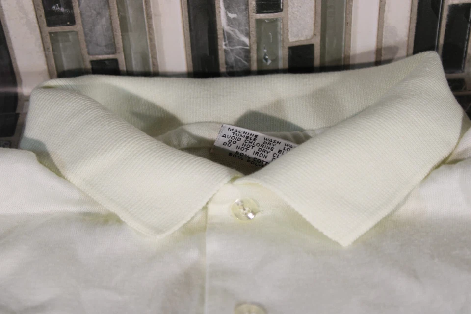 Apple Logo Short Sleeve Cotton Polo Shirt - 1990's MacWorld - RARE - Image 4 of 4