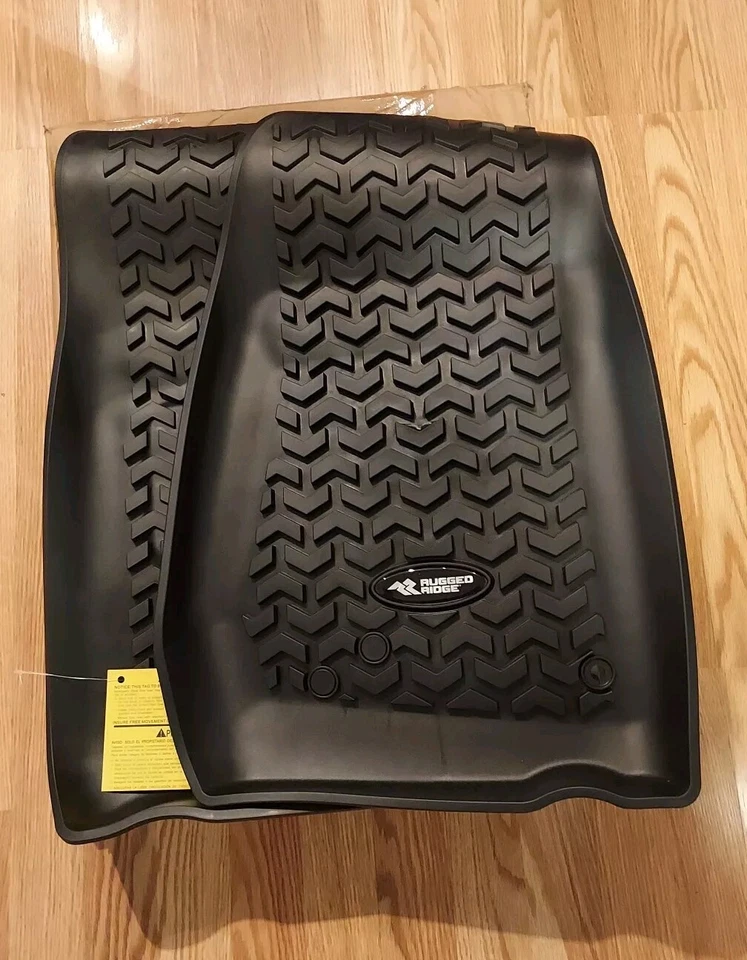 Forro de piso delantero resistente Ridge 12920.01 | Se adapta a Jeep Wrangler JK 2007-2018 nuevo Foto 4 de 4