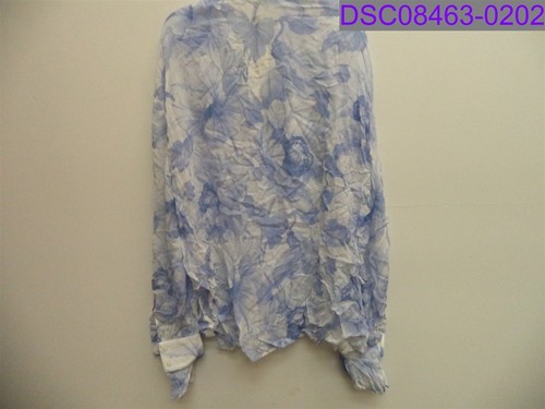 MISSING 1 BUTTON Lover The Label Cornflower Long Sleeve Blouse Blue US Size 8 - Picture 4 of 7