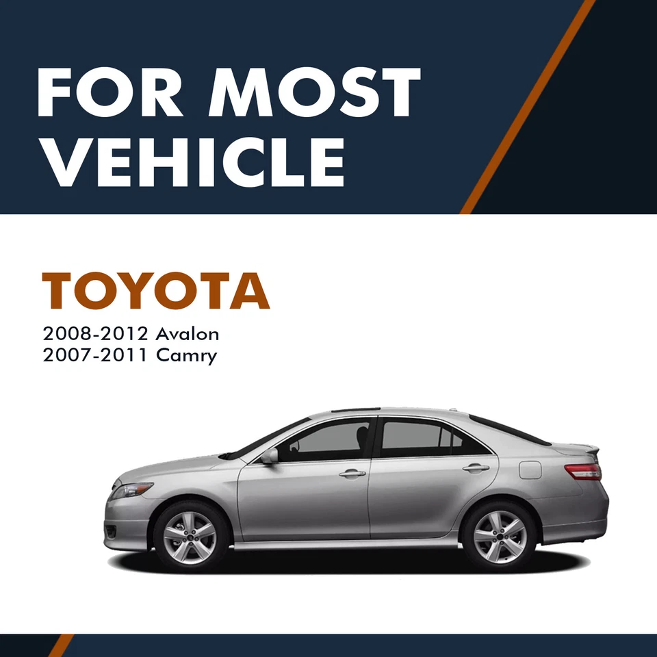 Juego de conjunto de cojinete de cubo de rueda y puntal de suspensión trasera para Toyota Avalon 2008-2012 Foto 2 de 4