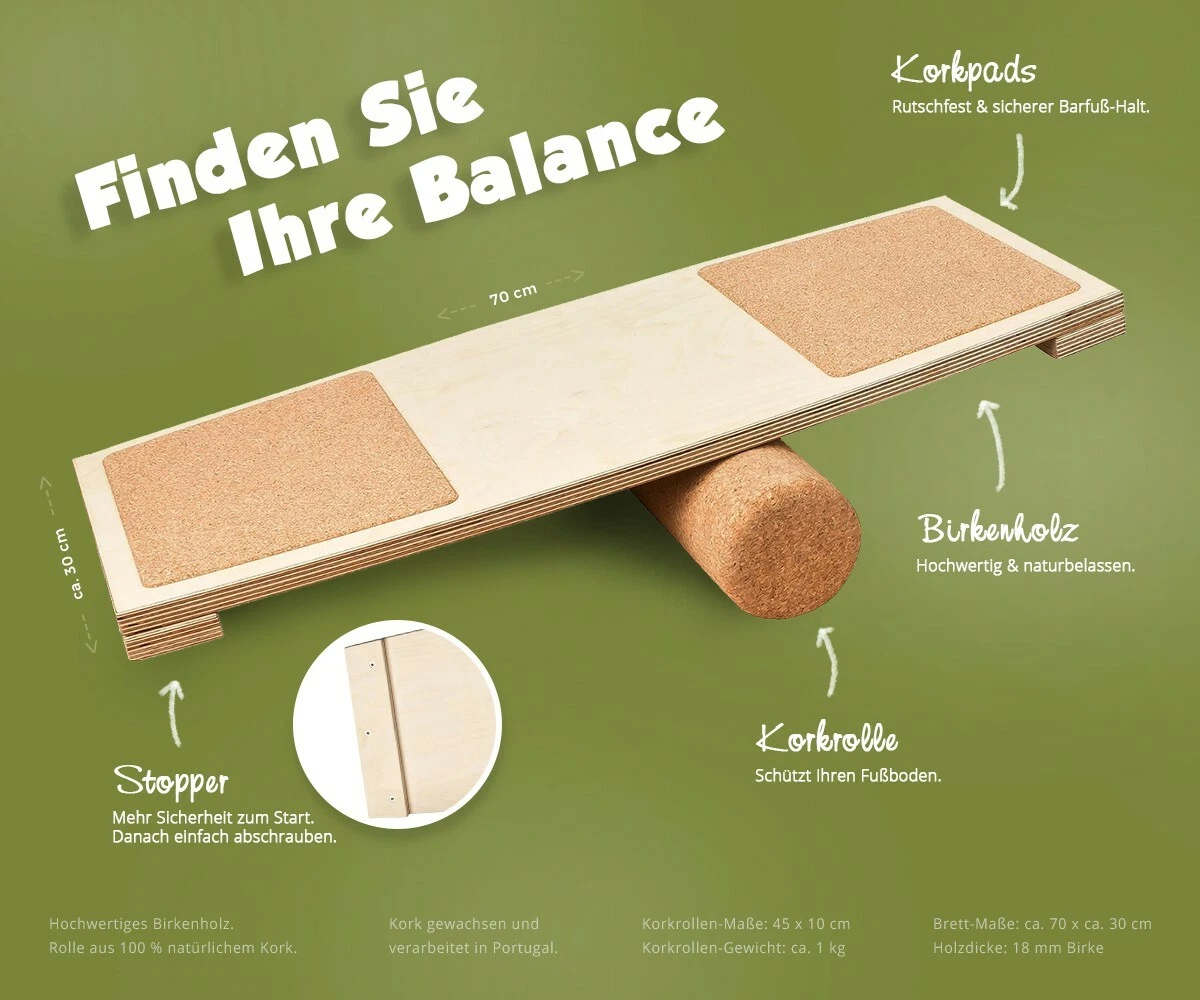 Groß Anwenden Parade brett mit rolle gleichgewicht Donnerstag Neujahr