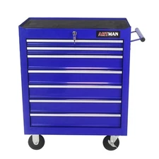 7 Drawers Rolling Tool Box Cart Tool Storage Cabinet Steel Lockable Tool Chest
