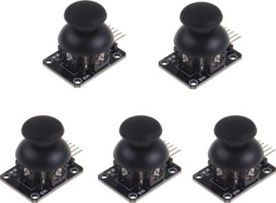 5 Stück PS2 Joystick Game Controller XY Dual-Axis Joystick Breakout Modul für