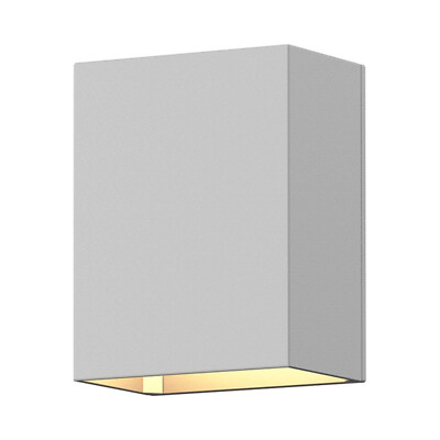 Sonneman Box LED Sconce 7340.74-WL   GREY   BRAND NEW