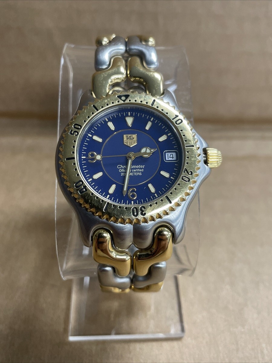 Tag Heuer Blue Gold WG5121 Automatic Watch SEL Chronometer Tag Heuer Blue Gold WG5121 Automatic Watch SEL Chronometer