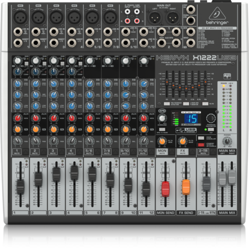 Behringer X1222USB with XENYX Mic Preamps and Compressors USB/Audio Interface - Picture 4 of 4