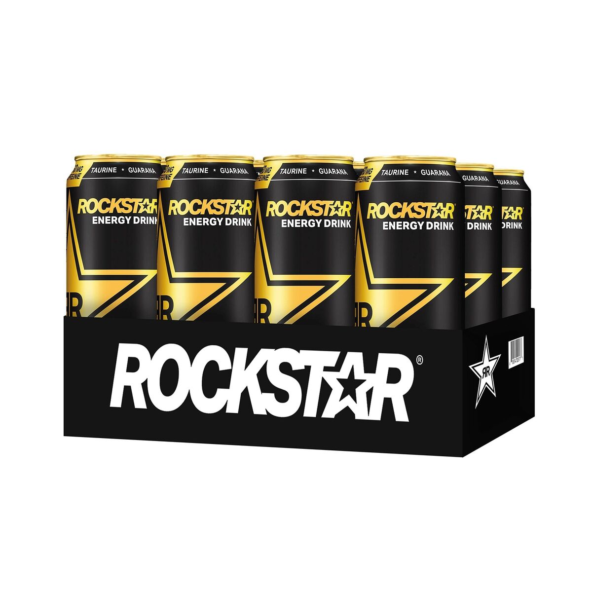 Rockstar Energy Drink, Original, 16Oz Cans (12 Pack) (Packaging May Vary)