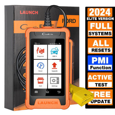 2024 LAUNCH Creader Elite OBD2 Diagnosegerät EOBD Scanner All system Für Ford