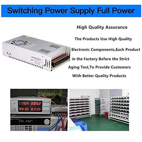 Switch Power Supply 5V/12V/24V AC to DC Converter Adapter Power Transformer New - Afbeelding 14 van 35