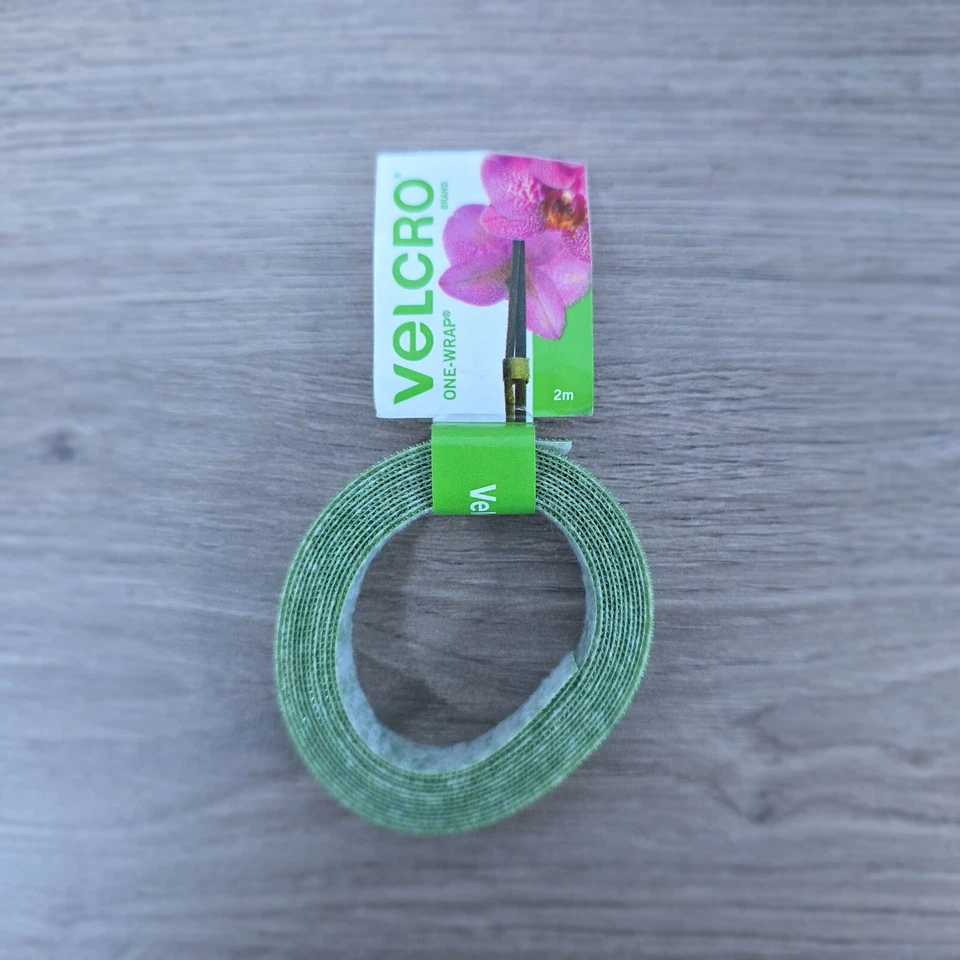VELCRO® ONE-WRAP® Weatherproof Garden Multipurpose Reusable Plant Ties 12mm x 2m