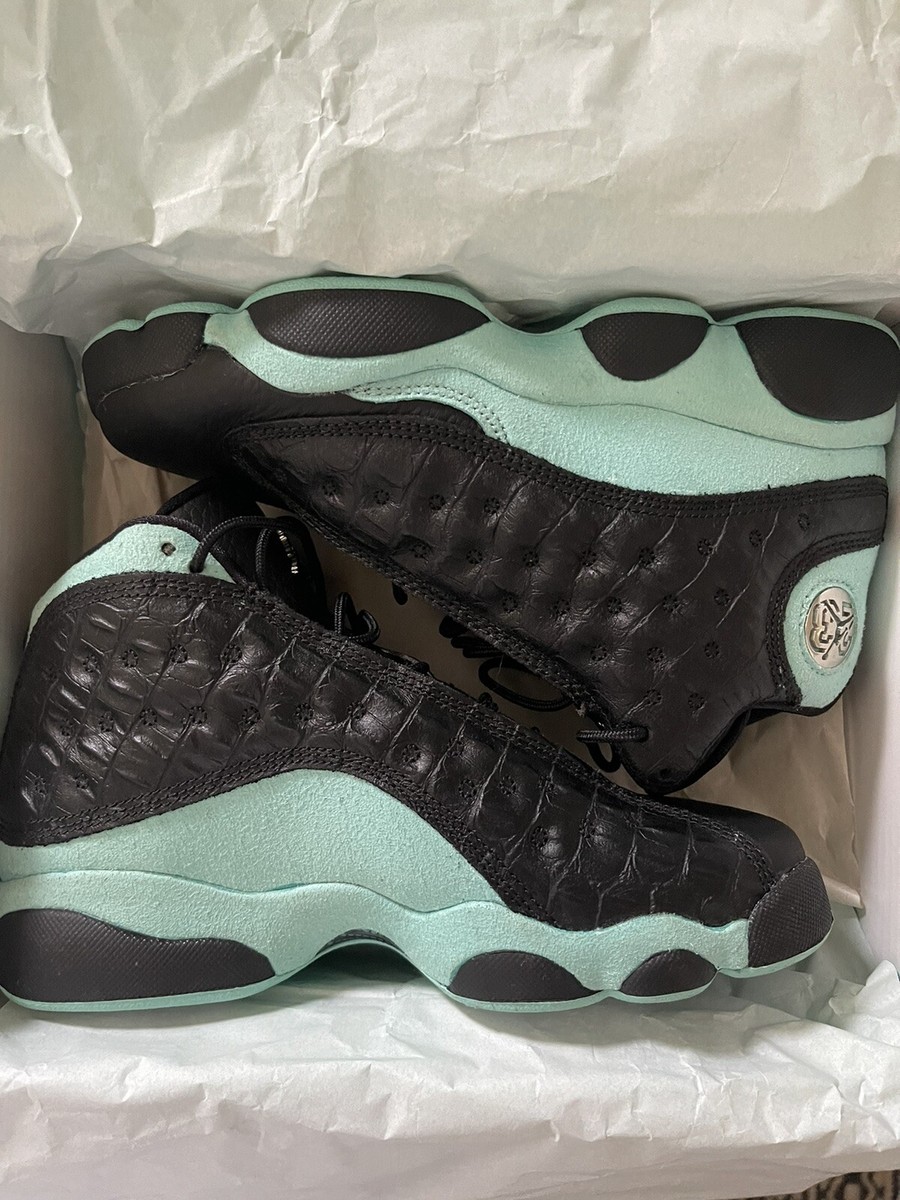 13 Island Green Mint Green Jordan 13 Air Jordan 13 Retro Black