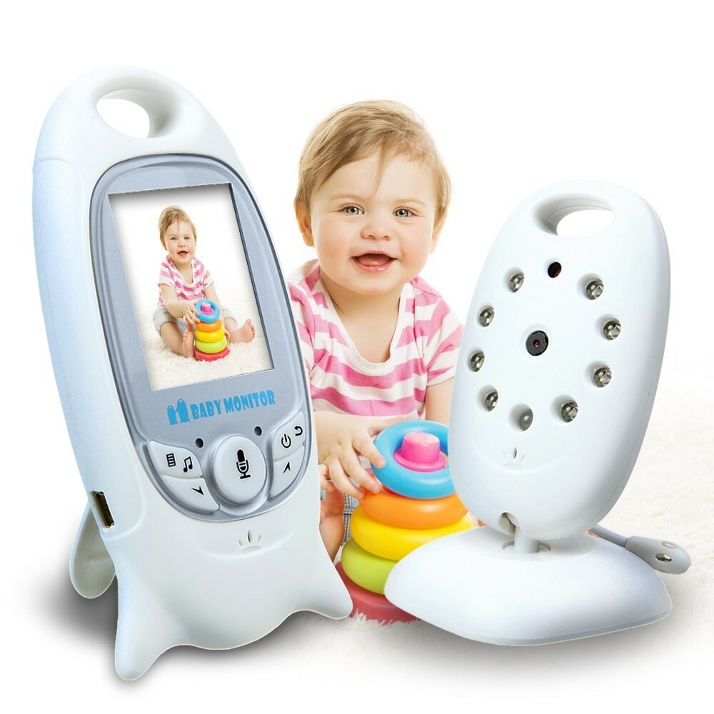 Baby Monitor LCD Size:2 in & 2.4GHz Digital Video Camera Wireless System.-image