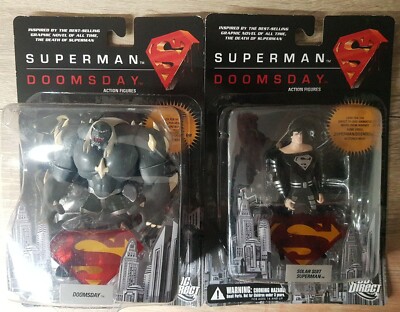 DC Direct Superman Doomsday 3,75 Zoll Modelle Action Figuren Selten 2007 