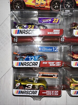 2024 NASCAR Edition Disney Pixar Cars COMPLETE SET OF 6 - McQueen