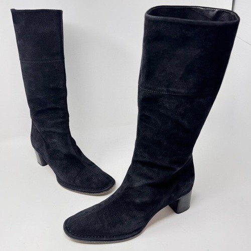 Schwarze Wildleder FITTA Stiefel von Bally - Größe 38,5