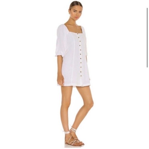 L*space Marina Dress White Summer S NWT $107 - 第 3/6 張圖片