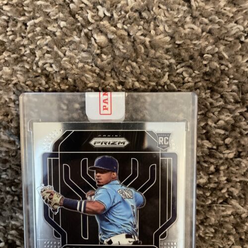 WANDER FRANCO 2022 PANINI PRIZM RC ROOKIE AUTOGRAFI AUTO #RA-WF TAMPA BAY RAYS - Foto 2 di 4