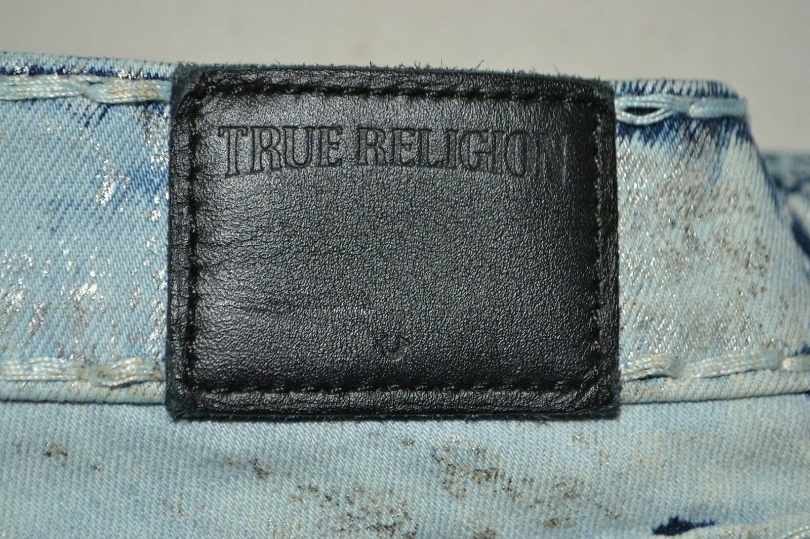 True Religion Women's Halle Super T Mid Rise Super Skinny Jeans Sz 25x29 thumbnail 3