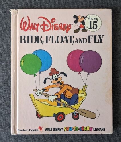 Walt Disney Ride, Float, and Fly, Volume 15, Fun to Learn, Bantam Books - Afbeelding 1 van 5
