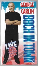 Pristine Sealed 1996 Gearge Carlin, Back in Town VHS 
