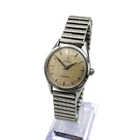 Vintage Omega Seamaster Automatic 6.5IN 33mm Beige Dial Men Wristwatch #WB4515-2