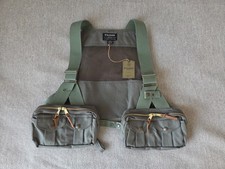 Gilet Filson Mesh Fly Fishing Strap | Nuovo con etichette | Regular | Made in USA | Fuori produzione