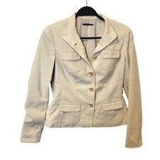 Elie Tahari Cream Blazer/Jacket Size 6