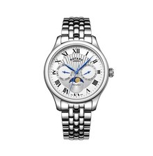 New Gents Rotary Moonphase/ Day & Date Quartz Watch GB05065/01 *no Box