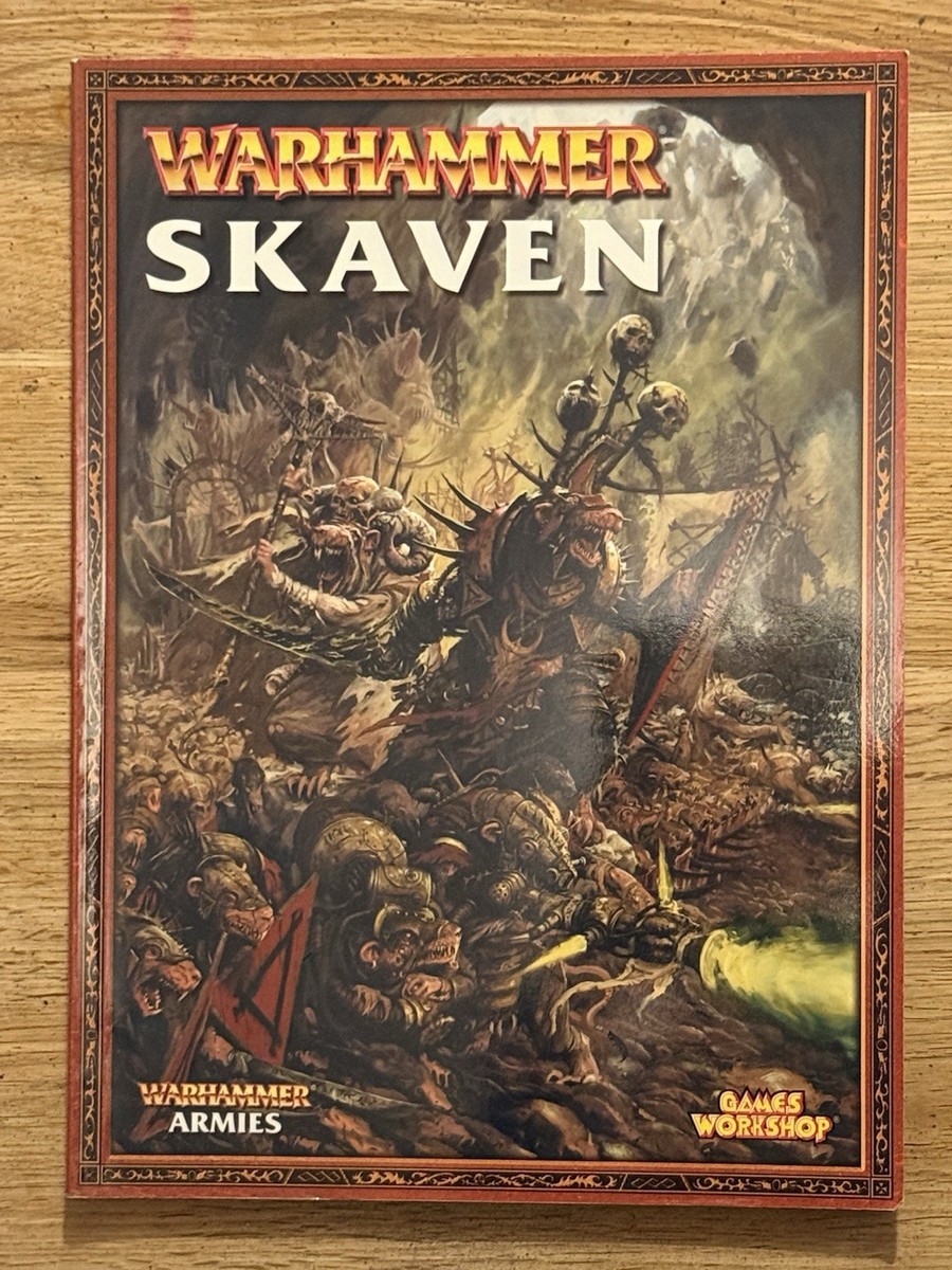 Livre D'armée Skavens V7 – Warhammer Fantasy Battle (2009) – En Français