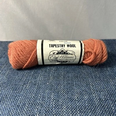 1 Skein Elsa Williams Tapestry Wool Needlepoint Yarn Color Rust 40 Yards - Photo 1/4