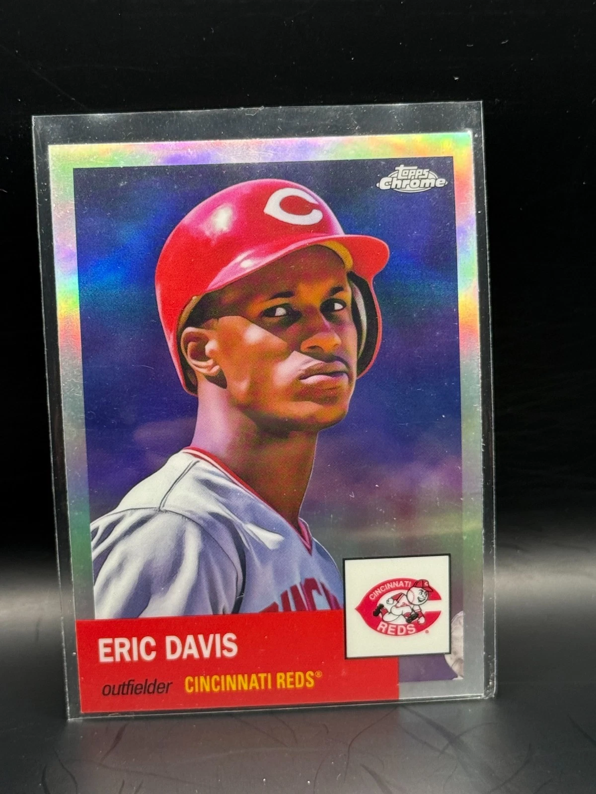 2022 Topps Chrome Platinum Anniversary - Eric Davis #248 Refractor