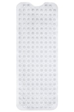 Bath Mat   40 x 16 Inch Extra Long Non Slip Bathtub Mat   Anti Slip Clear Sho...