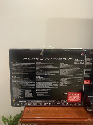 Sony PlayStation 3 PS3 60GB Backwards Retrocompatibile CECHC04 Starter Pack PS2 - Imagen 18 de 20