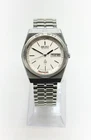 Vintage Seiko Quartz Alarm Watch 7223-6000 36mm Steel Working New Battery Nice