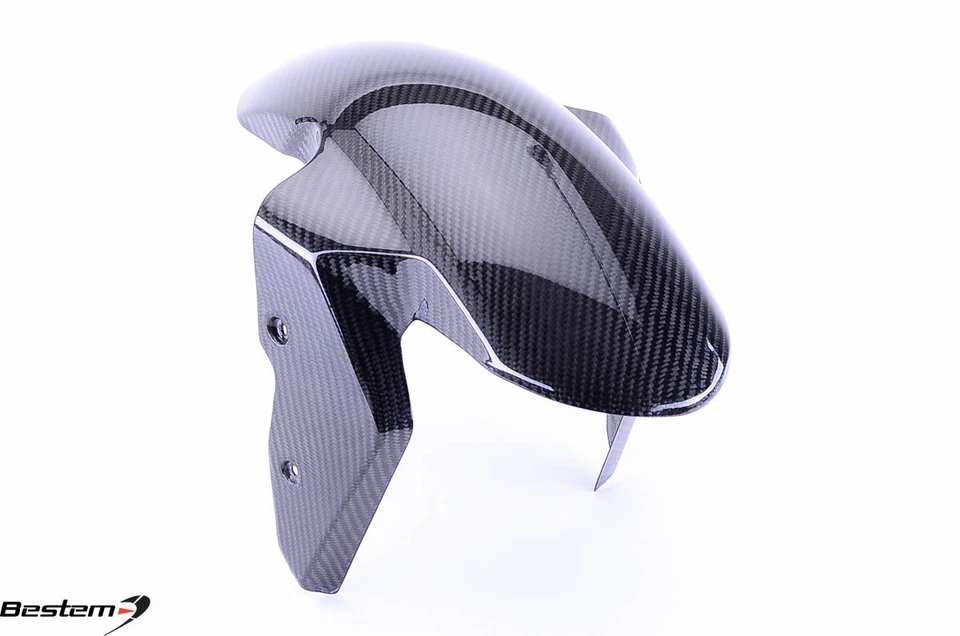 2015-2025 BMW S1000XR 100% Carbon Fiber Front Fender Mud Guard Twill Weave Foto 2 de 4