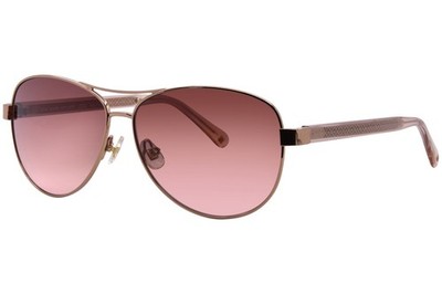 Kate Spade Fara/G/S AU2 Sunglasses Women's Red/Gold/Brown/Pink Gradient 57mm