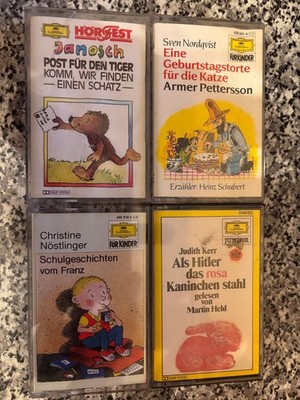 4 MC KINDER HÖRSPIEL DEUTSCHE GRAMMOPHON SIEHE BILD JANOSCH NÖSTLINGER NORDQVIST