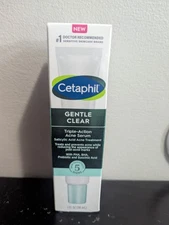 Cetaphil Gentle Clear Triple-Action Acne Serum 1 oz Salicylic Acid EXP 12/2025