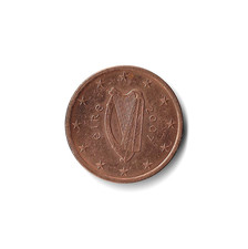 2007 Ireland - 5 Euro Cents - 644 - Copper Plated Steel - 3.9g