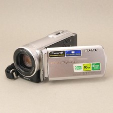 Sony Handycam DCR-SX83 Camcorder 25x Zoom Internal Memory Tested No Battery