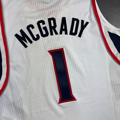 100% Authentic Tracy Mcgrady Adidas Revolution 30 Hawks Jersey