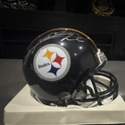 Rod Woodson Pittsburgh Steelers Signed Mini Football Helmet