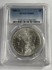 1881-S  MORGAN Silver Dollar, PCGS MS65 🌟BEAUTIFUL COIN!🌟90% Silver