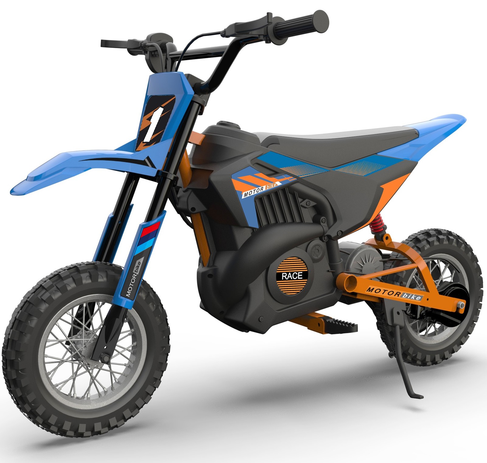 Electric Off-Road Motocross Bike for Kids 13+, 24V 250W Motor, 22 KM/H,63KG Load