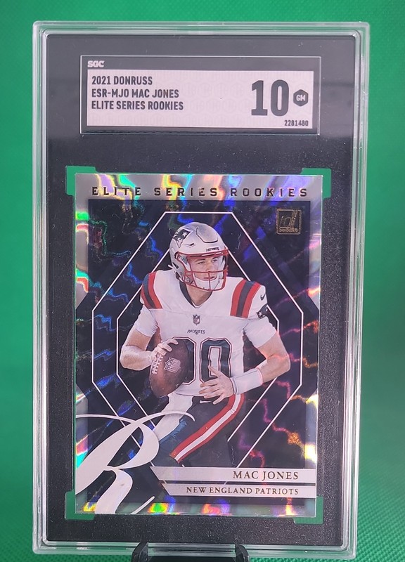 2021 Panini Donruss - Elite Series Rookies Mac Jones #ESR-MJO (RC)